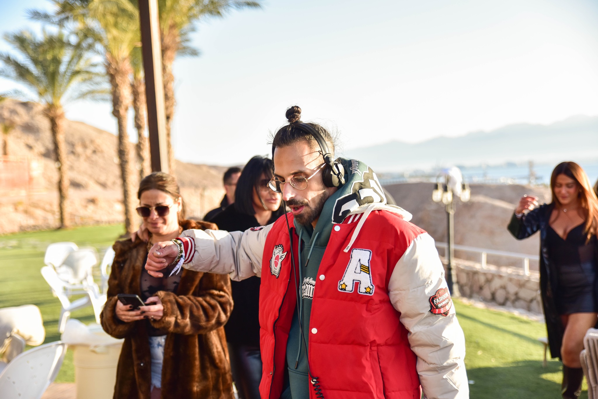 ShiBass at an outdoor DJ set